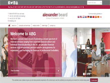 Tablet Screenshot of abg.net