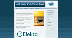Desktop Screenshot of abg.org.au