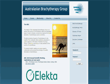 Tablet Screenshot of abg.org.au